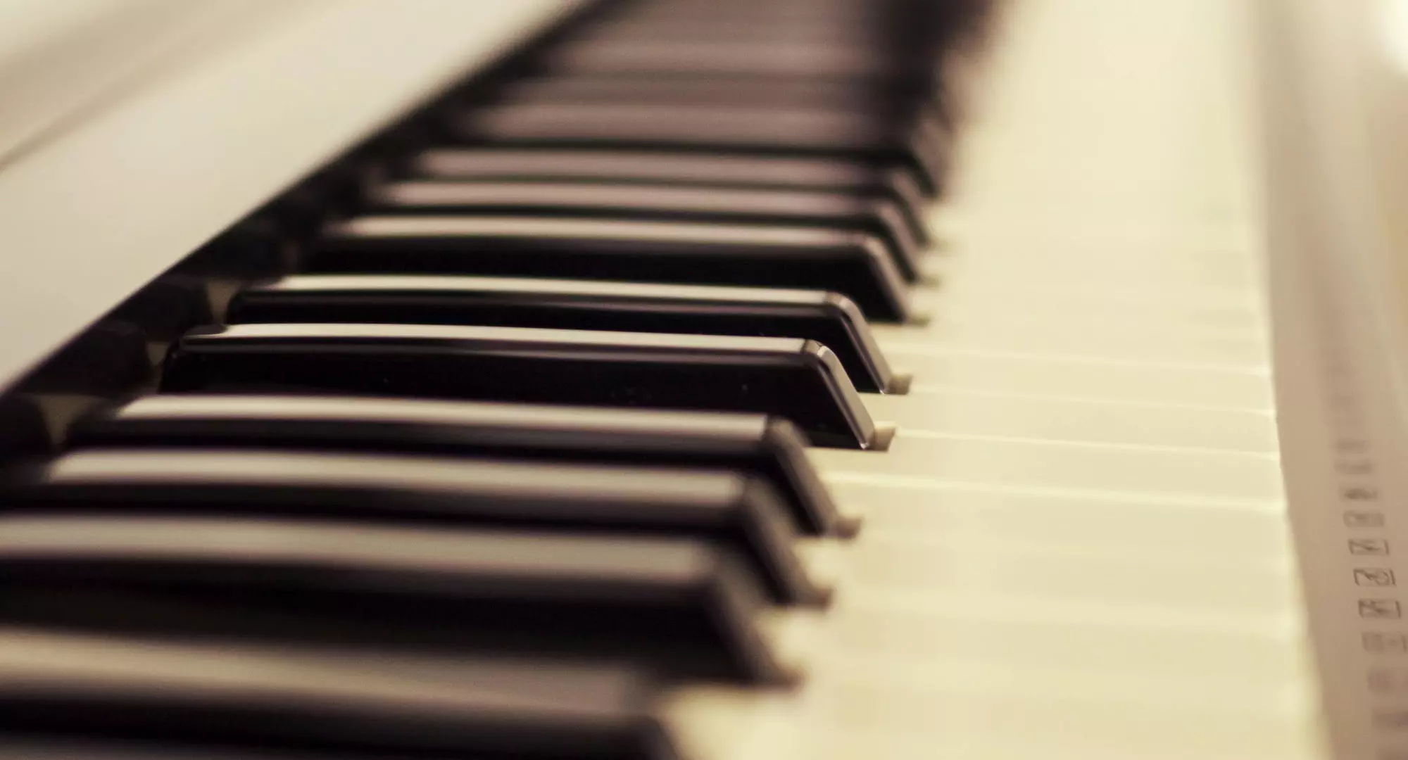 photo d'un clavier de piano