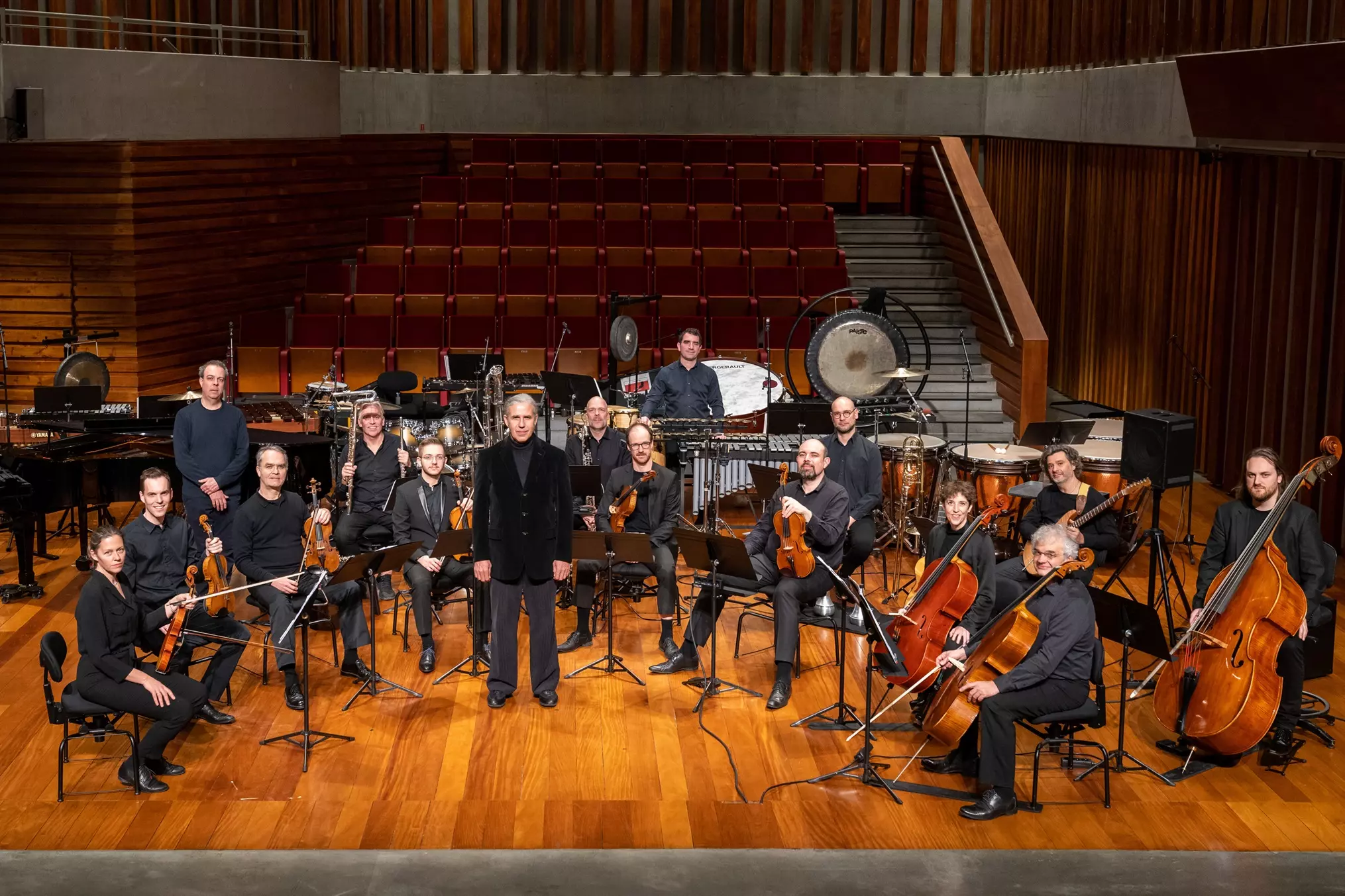 photo de groupe de l'ensemble Musiques Nouvelles