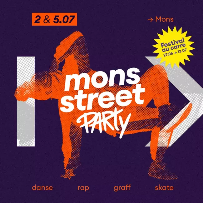 La Mons Street Party rejoint le festival au carré
