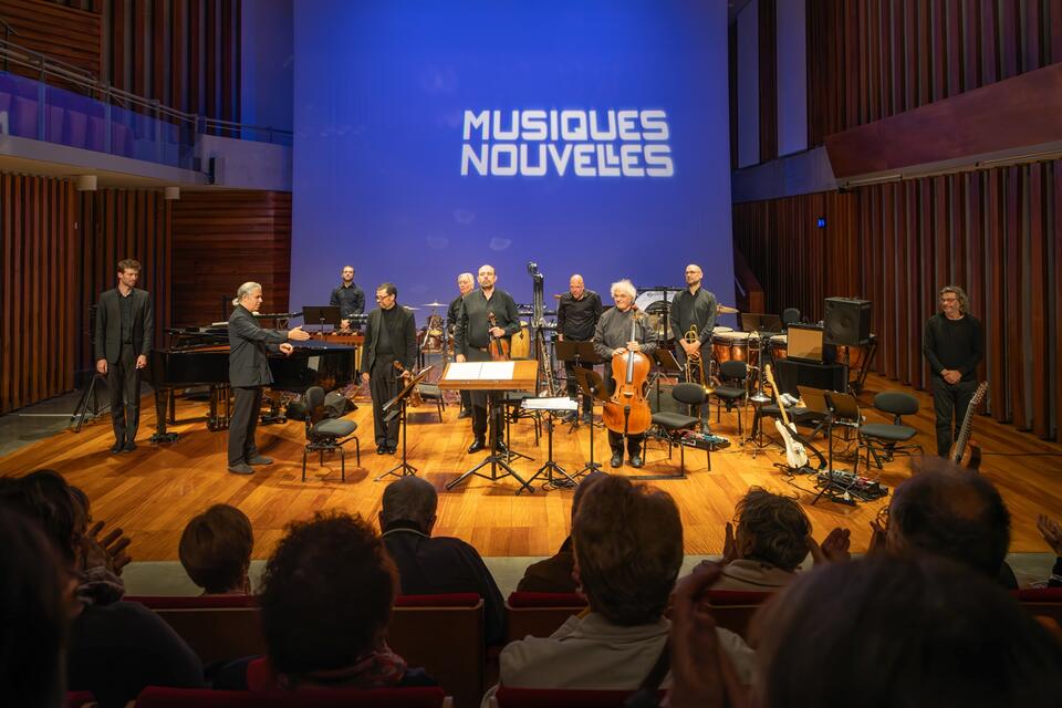 ensemble musiques nouvelles sur la scène d'arsonic